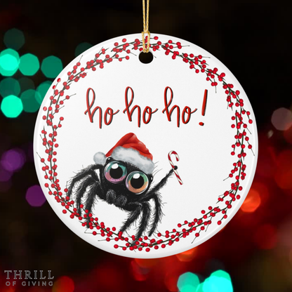 Christmas Spider Ornament