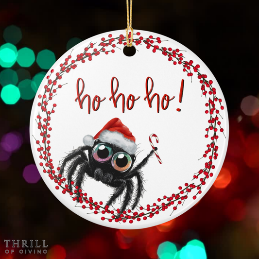 Christmas Spider Ornament