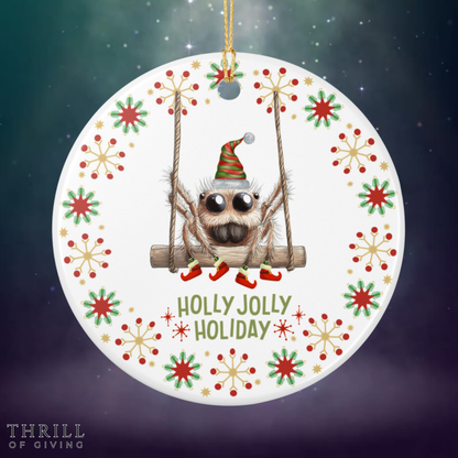 Christmas Spider Ornament