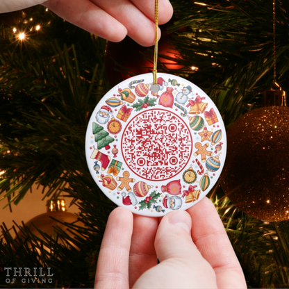 Kid's Santa Tracker Ornament