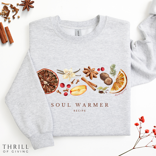 Soul Warmer Recipe Sweatshirt