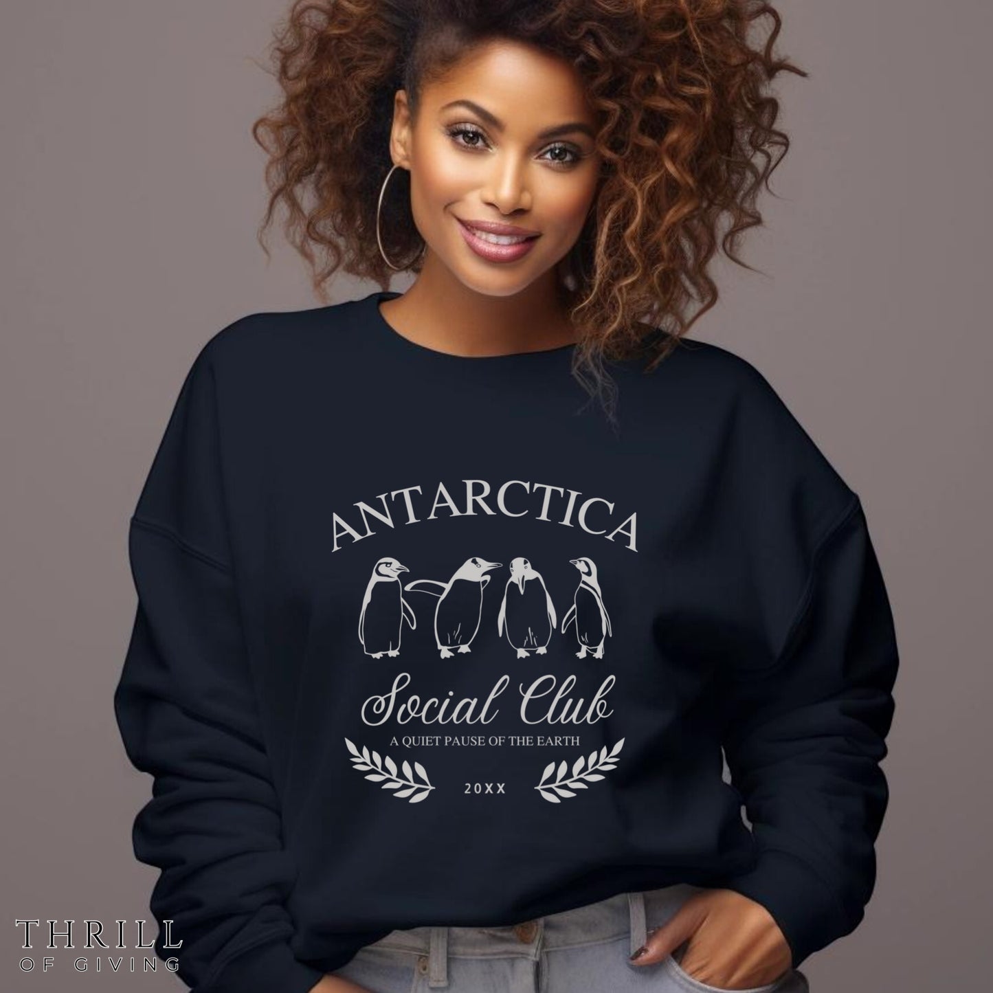 Antarctica Social Club Crewneck Sweatshirt