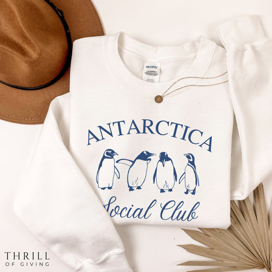 Antarctica Social Club Crewneck Sweatshirt