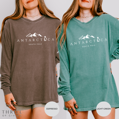 Antarctica Long Sleeve Tee: Unisex
