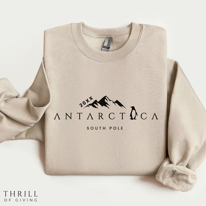 Antarctica Crewneck: Custom Year