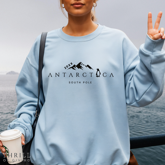Antarctica Crewneck: Custom Year