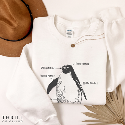 Penguin Diagram Crewneck