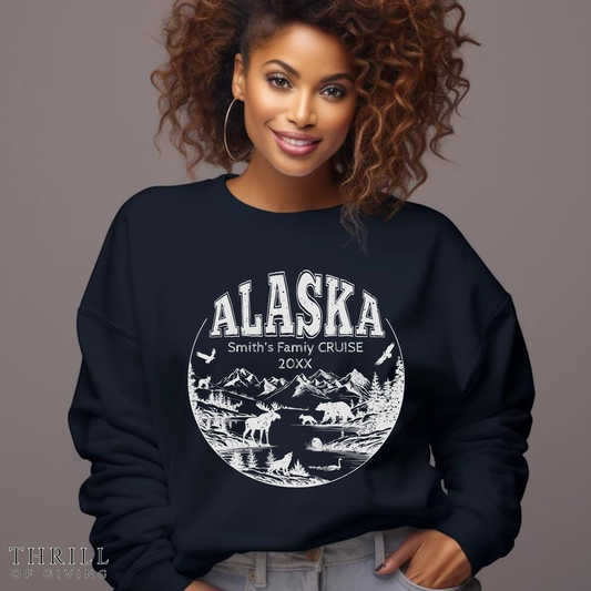 Alaska Retro Sweatshirt