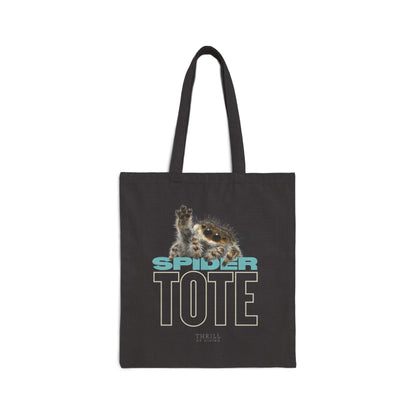 SPIDER  Tote - Cotton Canvas Tote Bag
