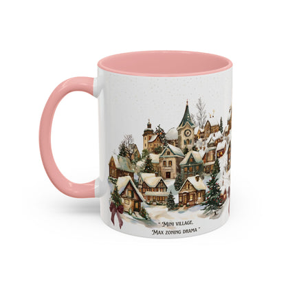 Tiny Christmas Village Mug