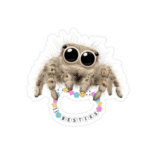Friendly Spider - Fun Die-Cut Sticker