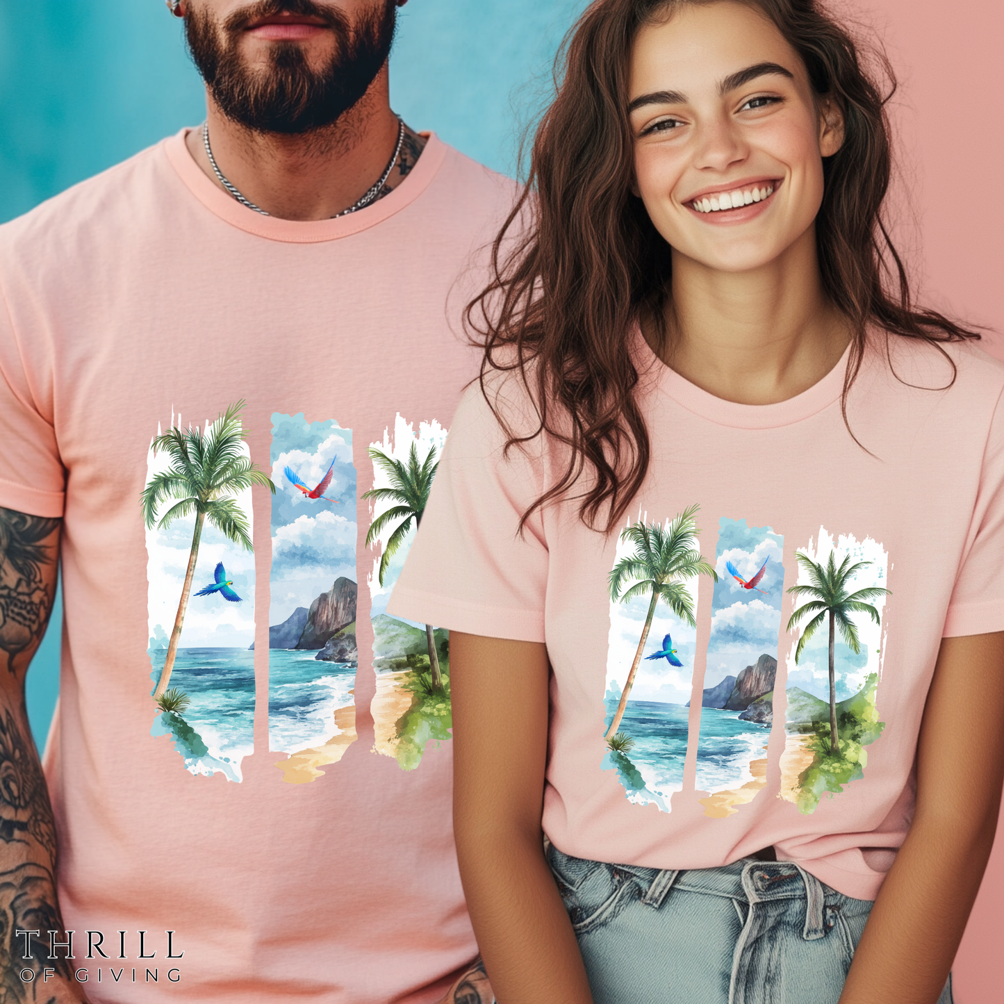 Tropical Group Vacation T-shirt