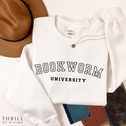 BOOKWORM University Sweatshirt