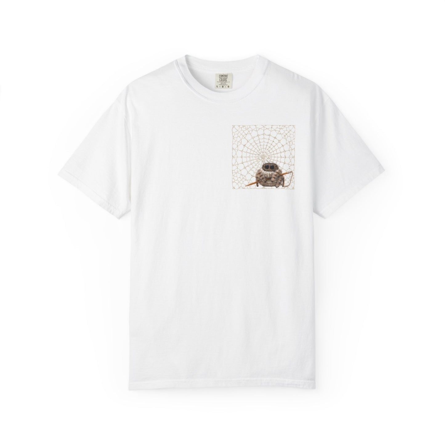 Knitting Jumping Spider T-shirt