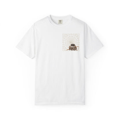 Knitting Jumping Spider T-shirt