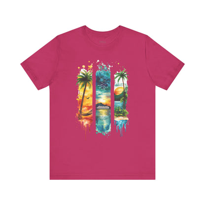 Watercolor Brush Cruise T-shirt