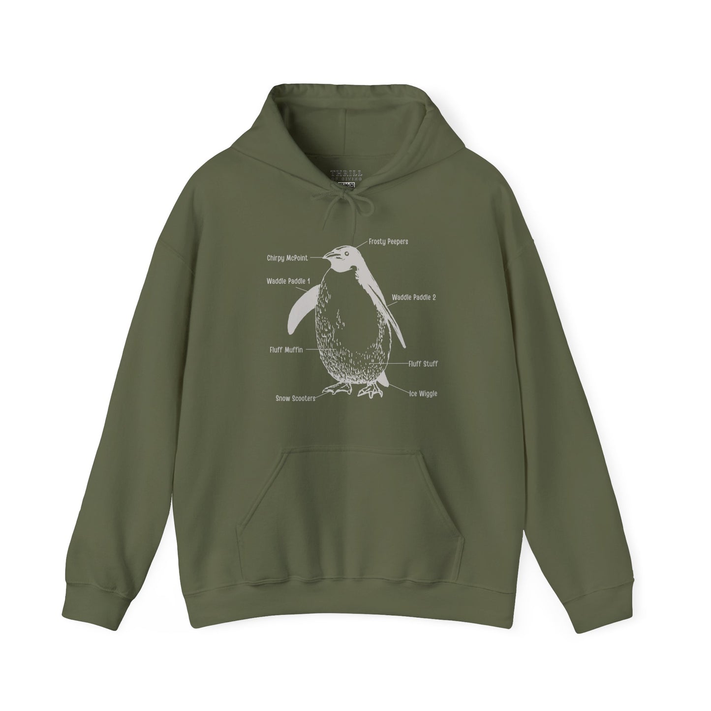 Penguin Diagram Hoodie