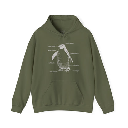 Penguin Diagram Hoodie