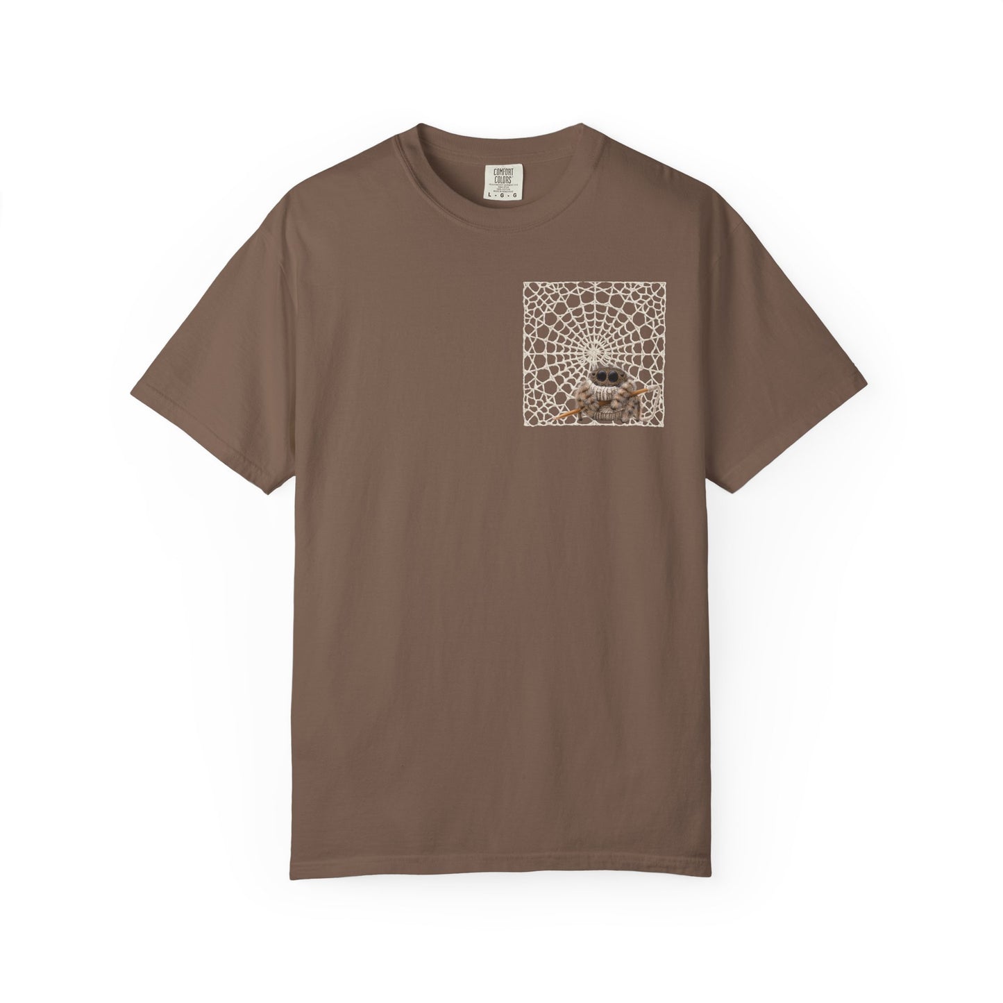Knitting Jumping Spider T-shirt