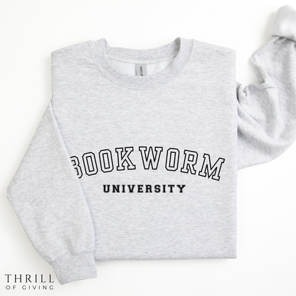 BOOKWORM University Sweatshirt