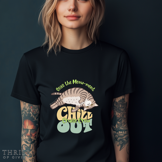 Seas the Moment Cruise Crew T-shirt