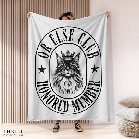 Funny Mainecoon Blanket
