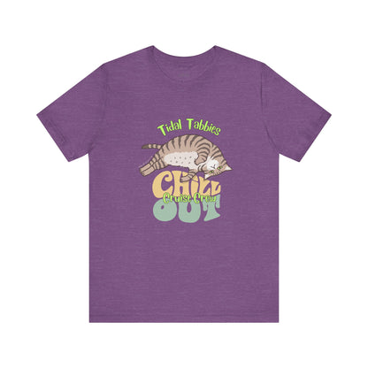 Funny Tidal Tabbies Cruise Crew T-shirt