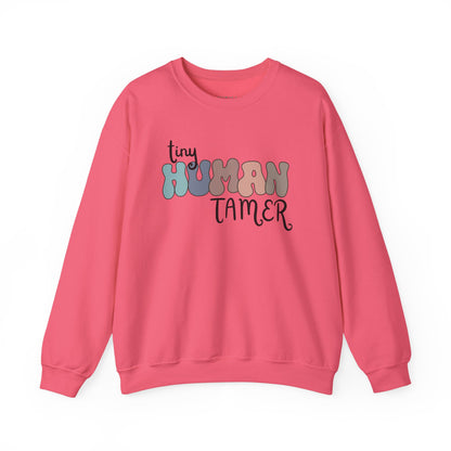 Funny Tiny HUMAN Tamer Sweatshirt