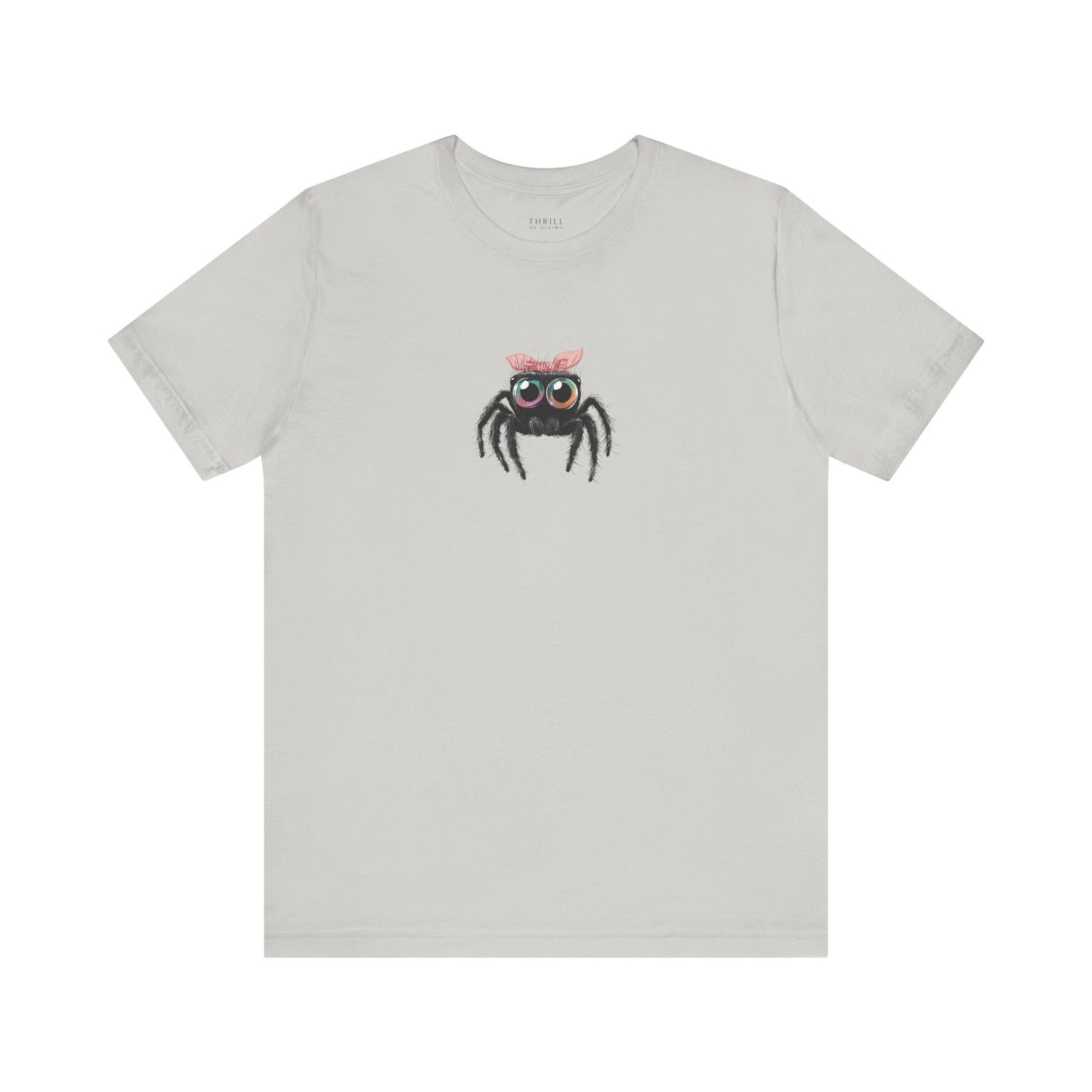 Pink Bow Jumping Spider  T-shirt