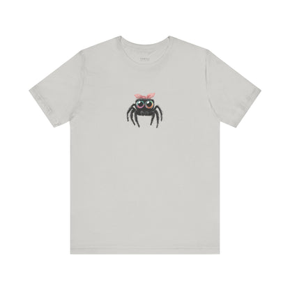 Pink Bow Jumping Spider  T-shirt