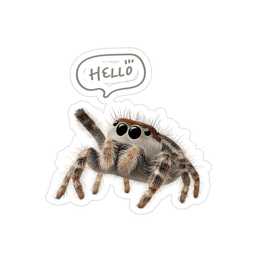 Spider Wave - Fun Die-Cut Sticker