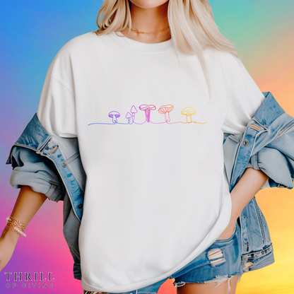 Mushroom Shirt - Psychedelic Charm
