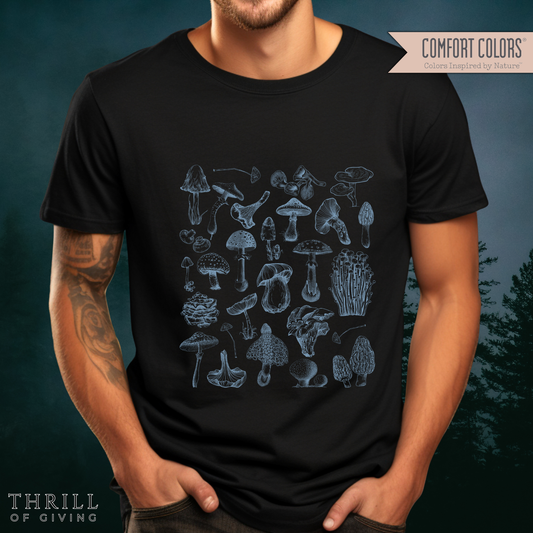Vintage X-ray Mushroom T-shirt