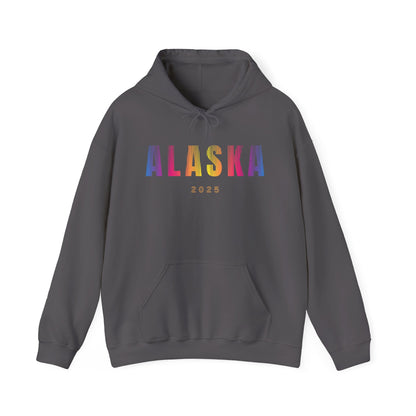 Aurora Borealis ALASKA Hoodie - Unisex Custom Hooded sweatshirt