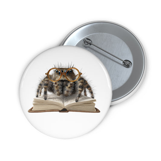 All You Can Read - Metal Pin Button
