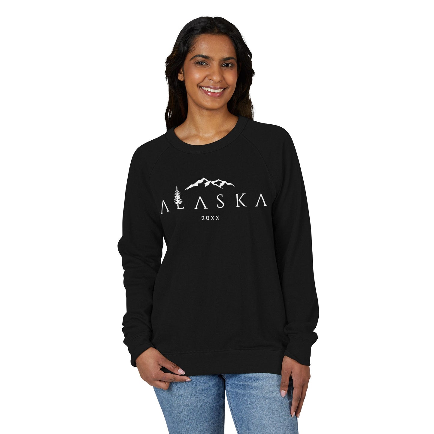 Alaska Sweatshirt - French Terry fabric with Raglan sleeve style