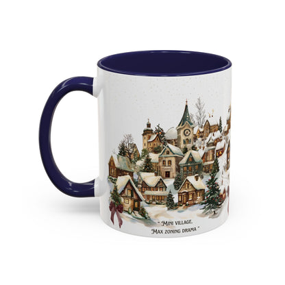 Tiny Christmas Village Mug