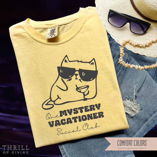 Funny Mystery Vacationer T-shirt