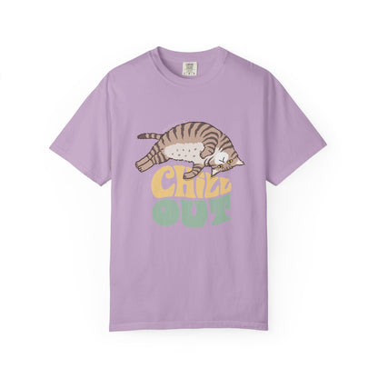 Funny Chill Out Cat T-shirt