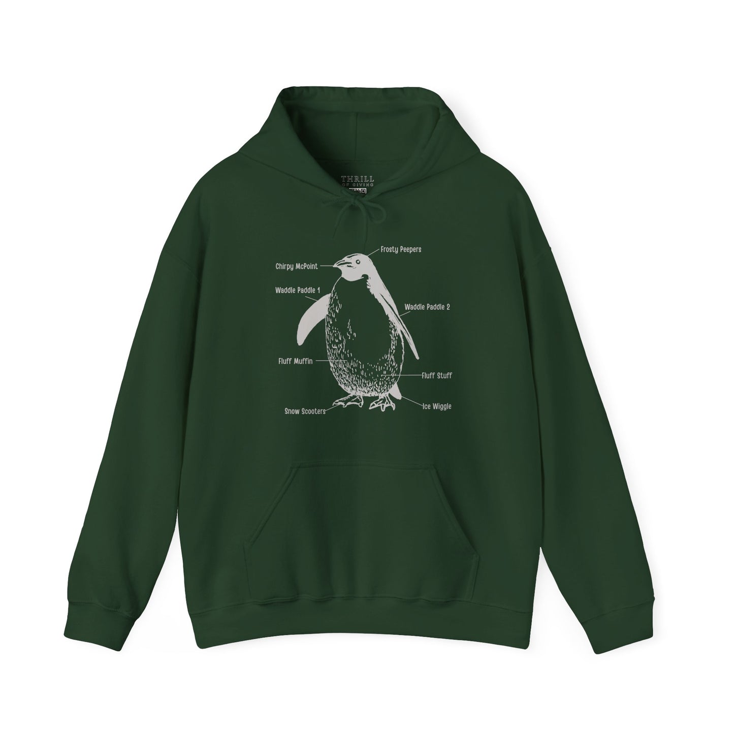 Penguin Diagram Hoodie