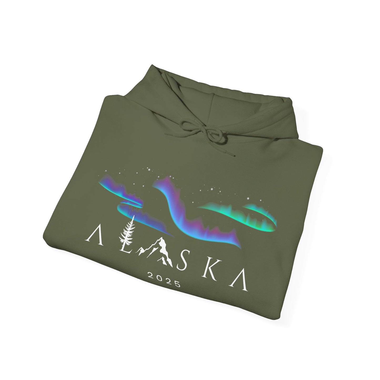 ALASKA Hoodie - Northern Lights Edition
