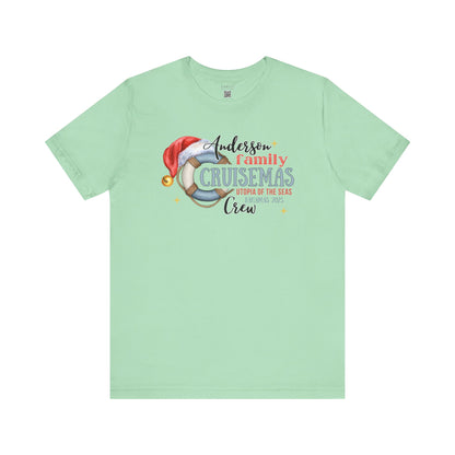 Custom CRUISE Family Christmas T-shirt