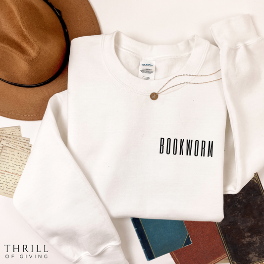 BOOKWORM Sweatshirt - Minimal