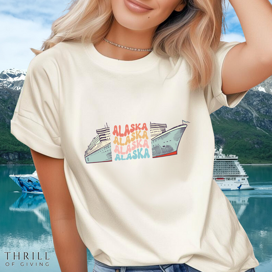 Retro Alaska Cruise T-shirt