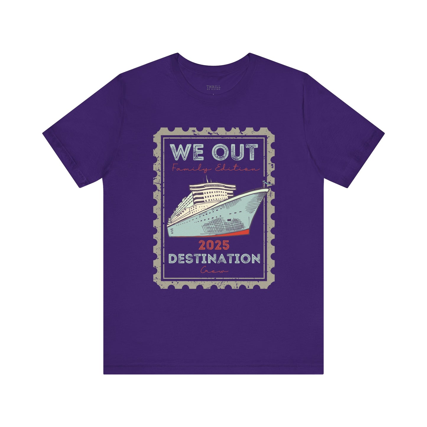 Custom Vintage Cruise Crew T-shirt