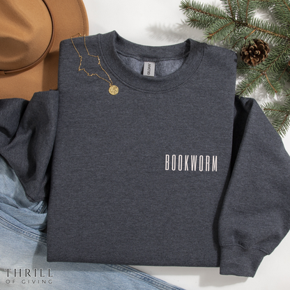 BOOKWORM Sweatshirt - Minimal