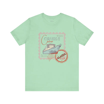 Custom Stamp Cruise Crew Tee