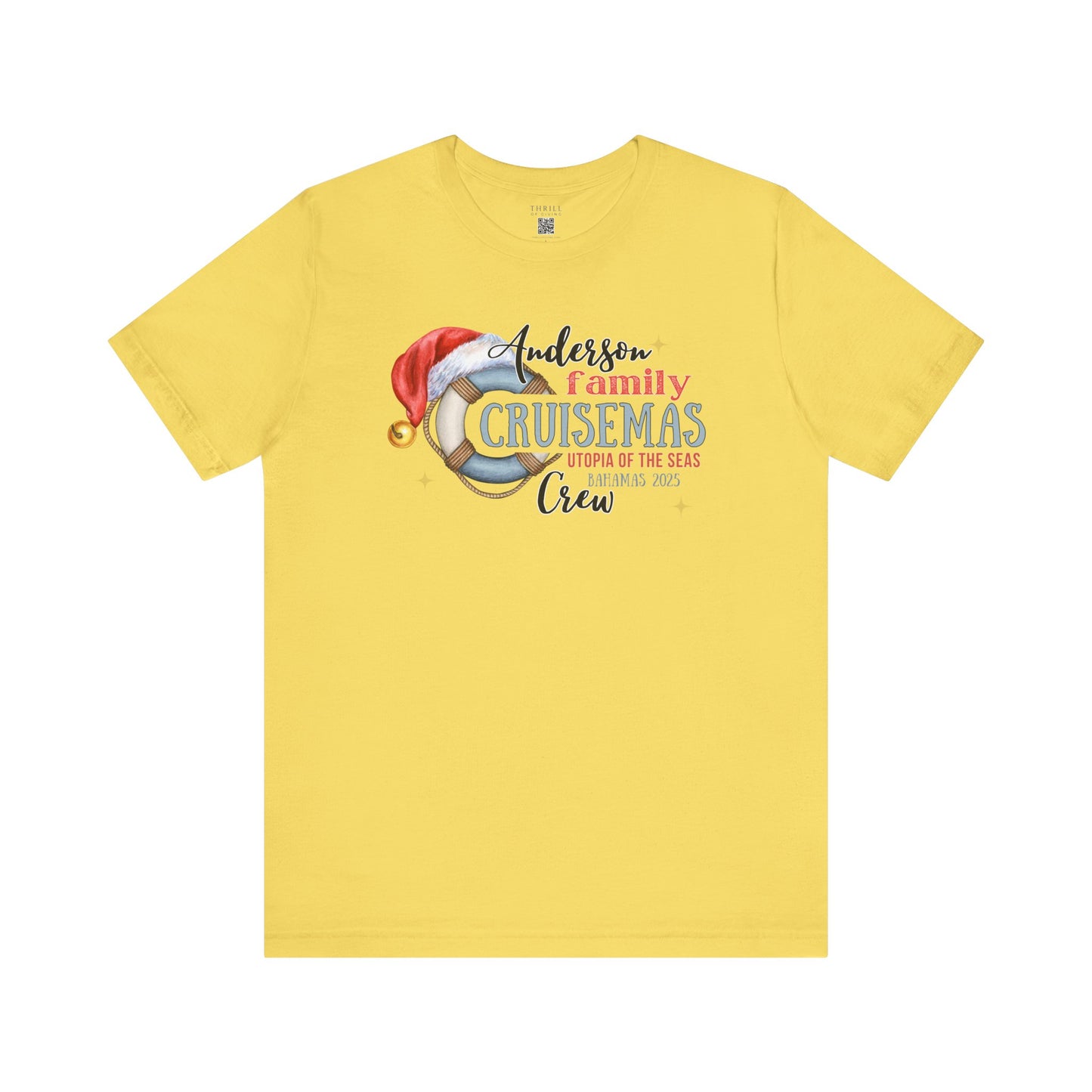 Custom CRUISE Family Christmas T-shirt