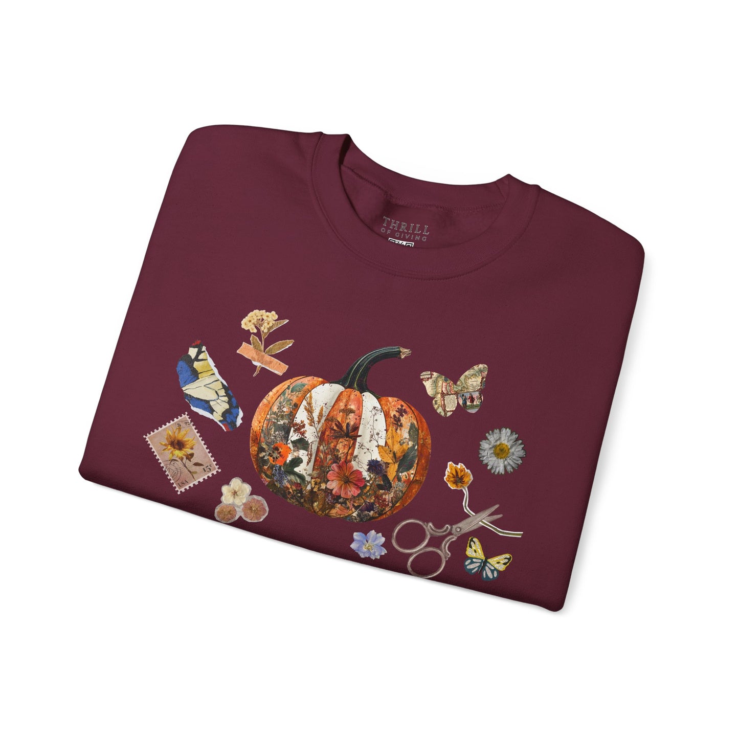 Junk Journaler sweater - Fall Scrapbooking crewneck