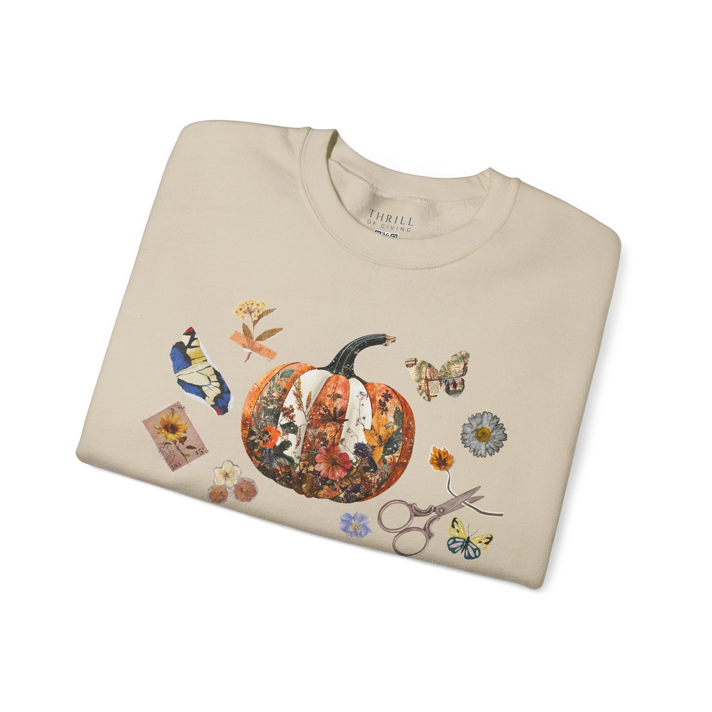 Junk Journaler sweater - Fall Scrapbooking crewneck